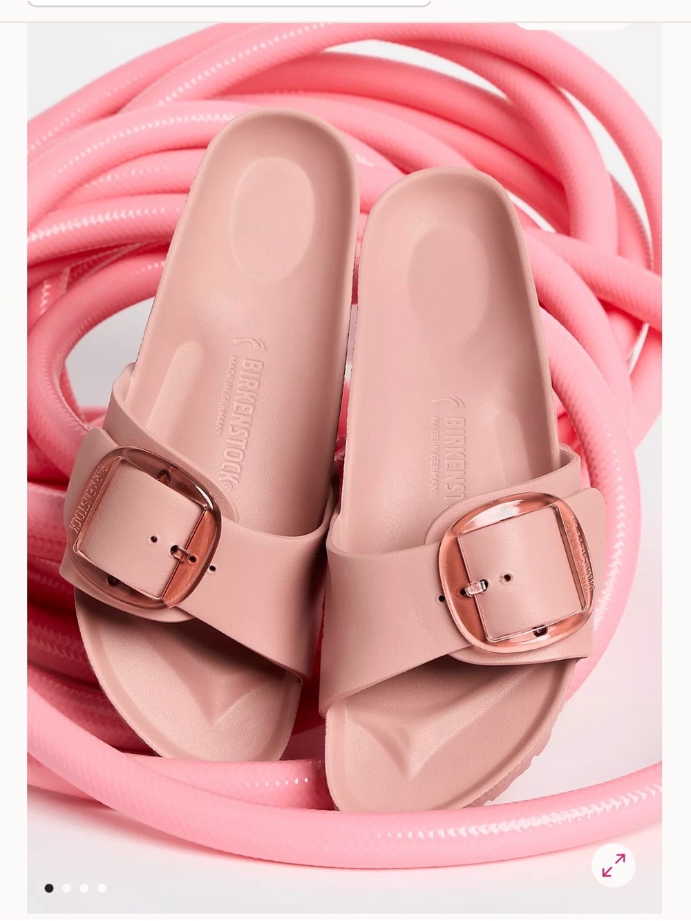 Birkenstock Madrid EVA Big Buckle Sandals clay pink 37 or 7/7.5